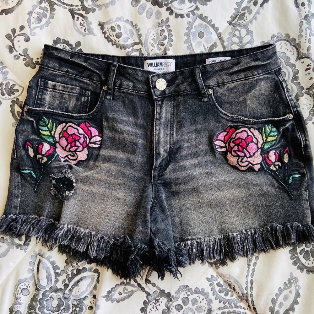William Rast Floral Shorts